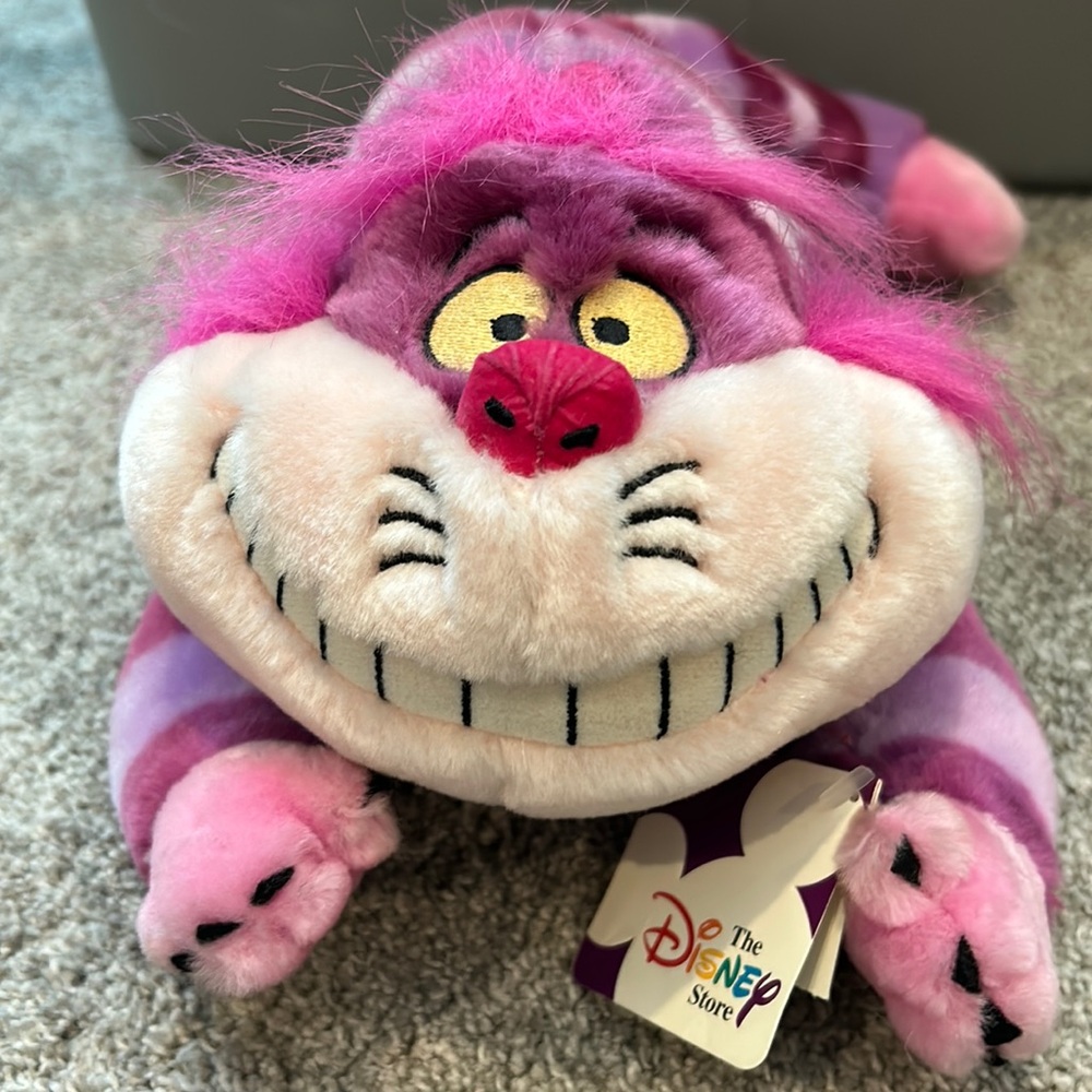 Cheshire cat plush